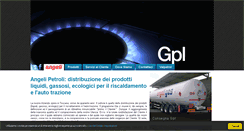 Desktop Screenshot of angelipetroli.com