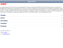 Tablet Screenshot of angelipetroli.com
